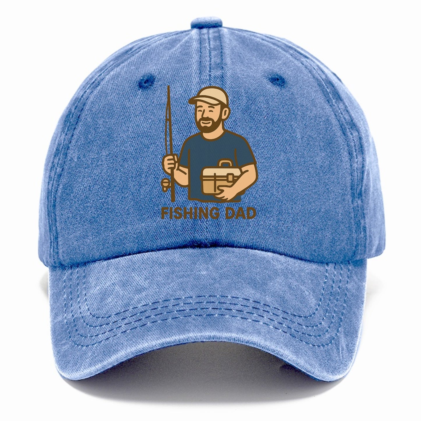 fishing  dad  hobby  cartoon character Hat