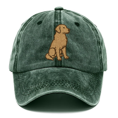 Golden Retriever Classic Golden Sitting Pose Hat
