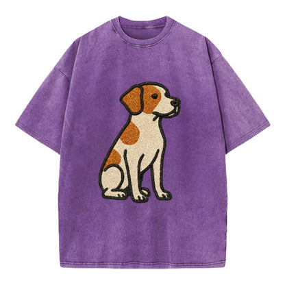 Brittany Spaniel Orange And White Design Hat