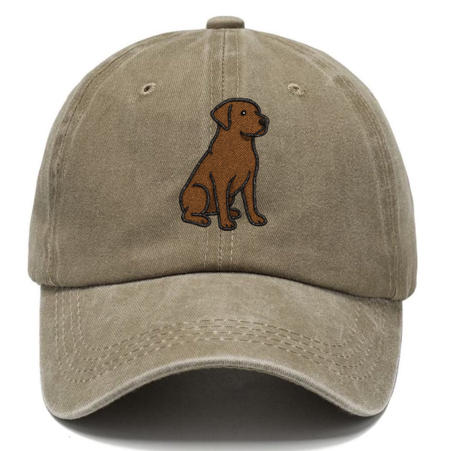 chocolate-labrador-retriever-loyal-companion Hat