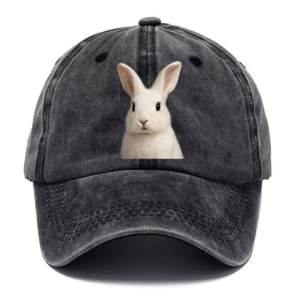 rabbit portrait design Hat