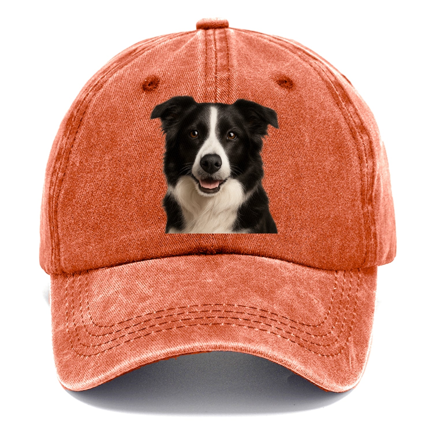 border collie: agile mind, loyal heart Hat