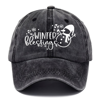 winter blessings Hat
