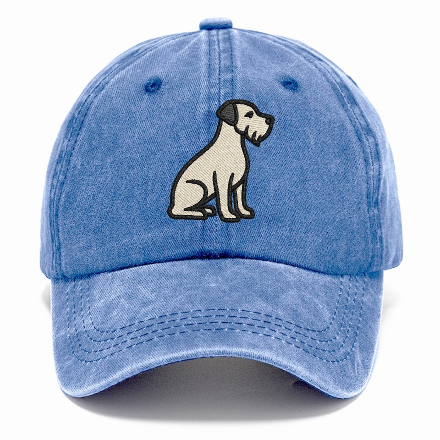 Cesky Terrier Gray Design Hat