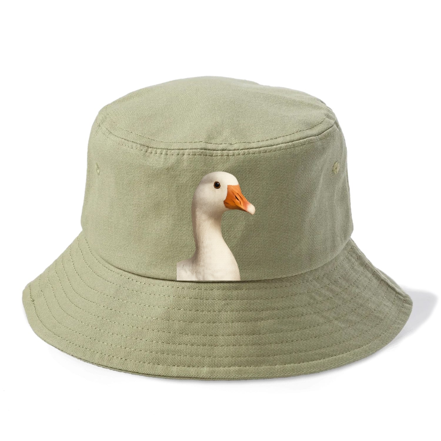 goose portrait design Hat