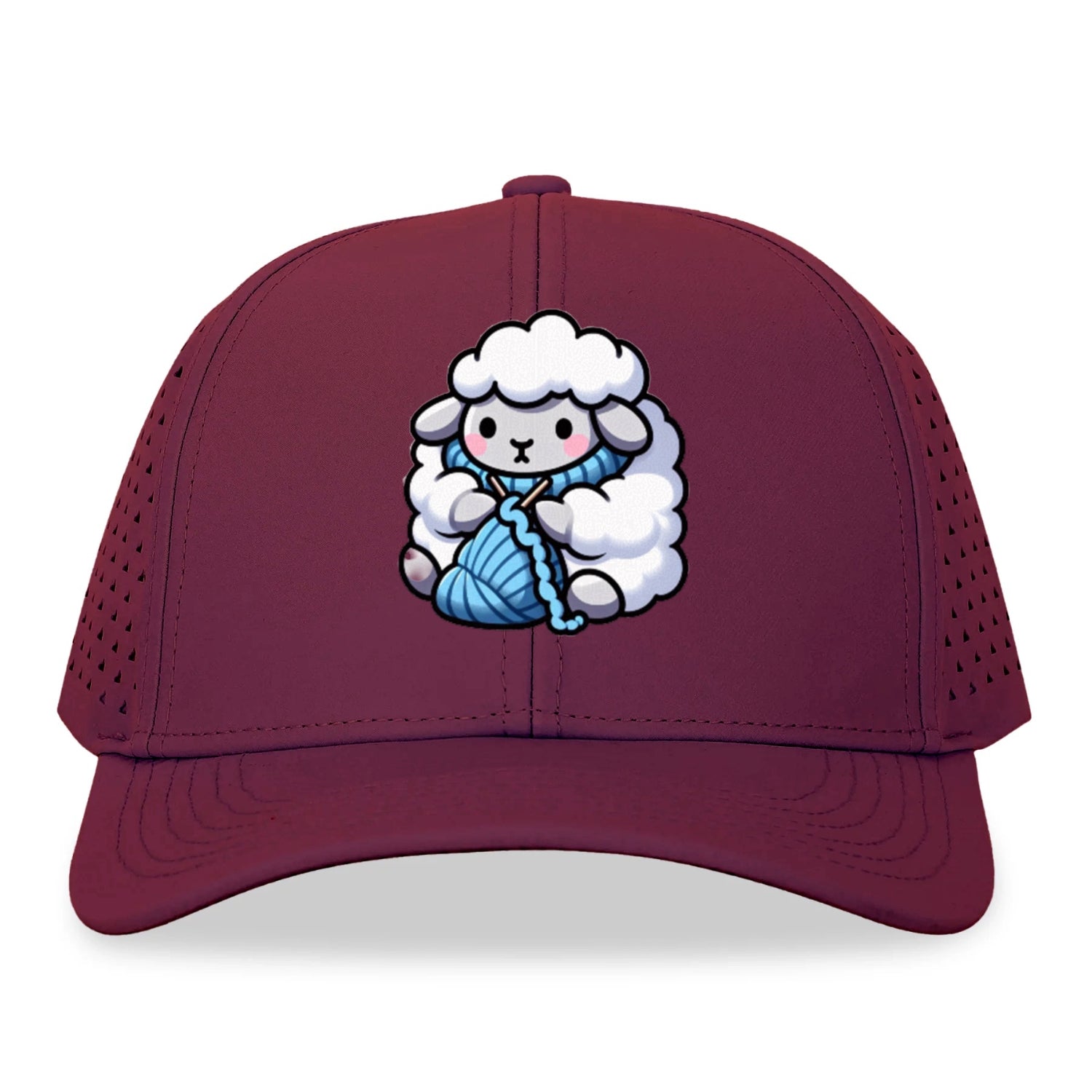 sheep knitting scarf Hat