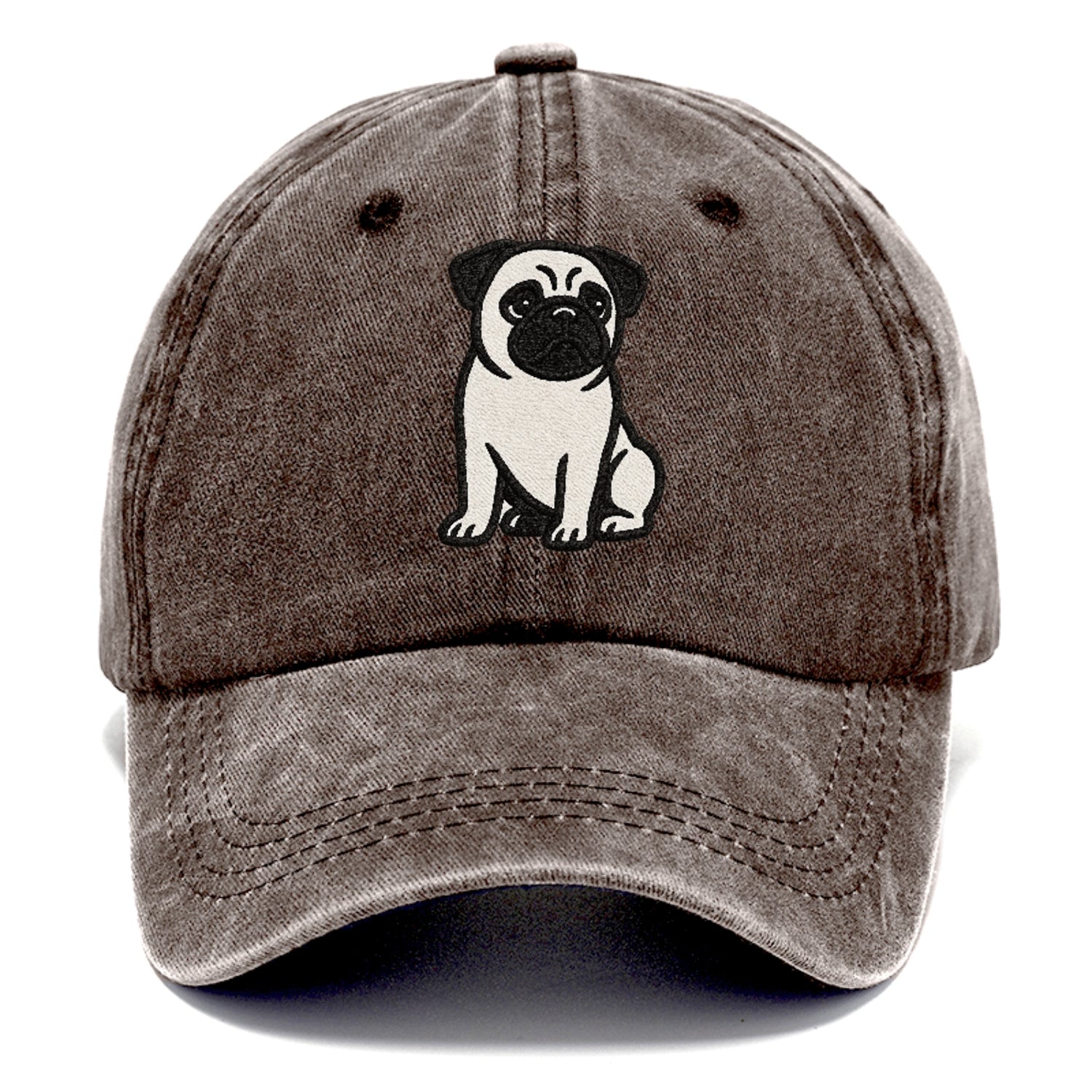 black-pug-charming-companion Hat