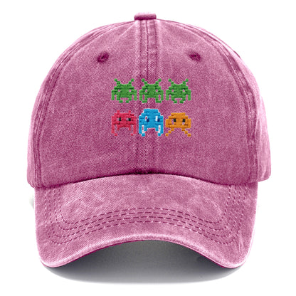 pixelated retro gaming Hat