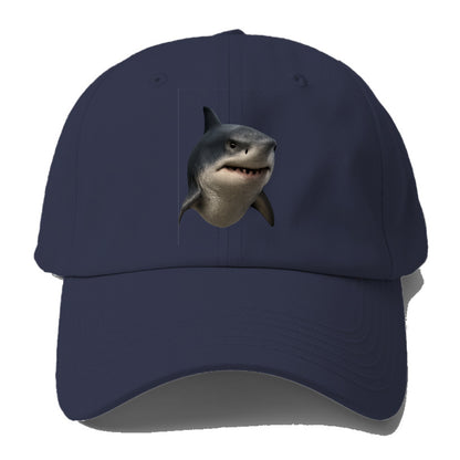 shark portrait design Hat