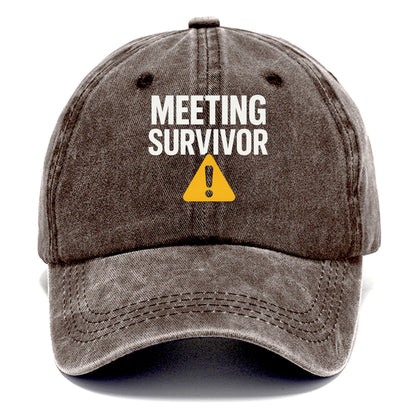 meeting survivor Hat