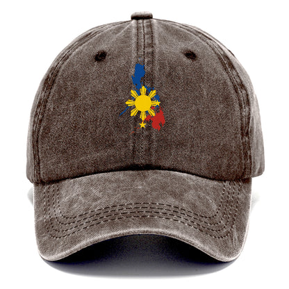 national symbols map Hat