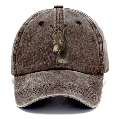 donkey portrait design Hat