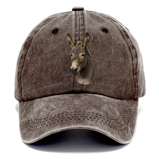 donkey portrait design Hat