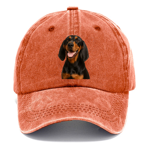 Black & Tan Coonhound: Noble Trailblazer Classic Cap