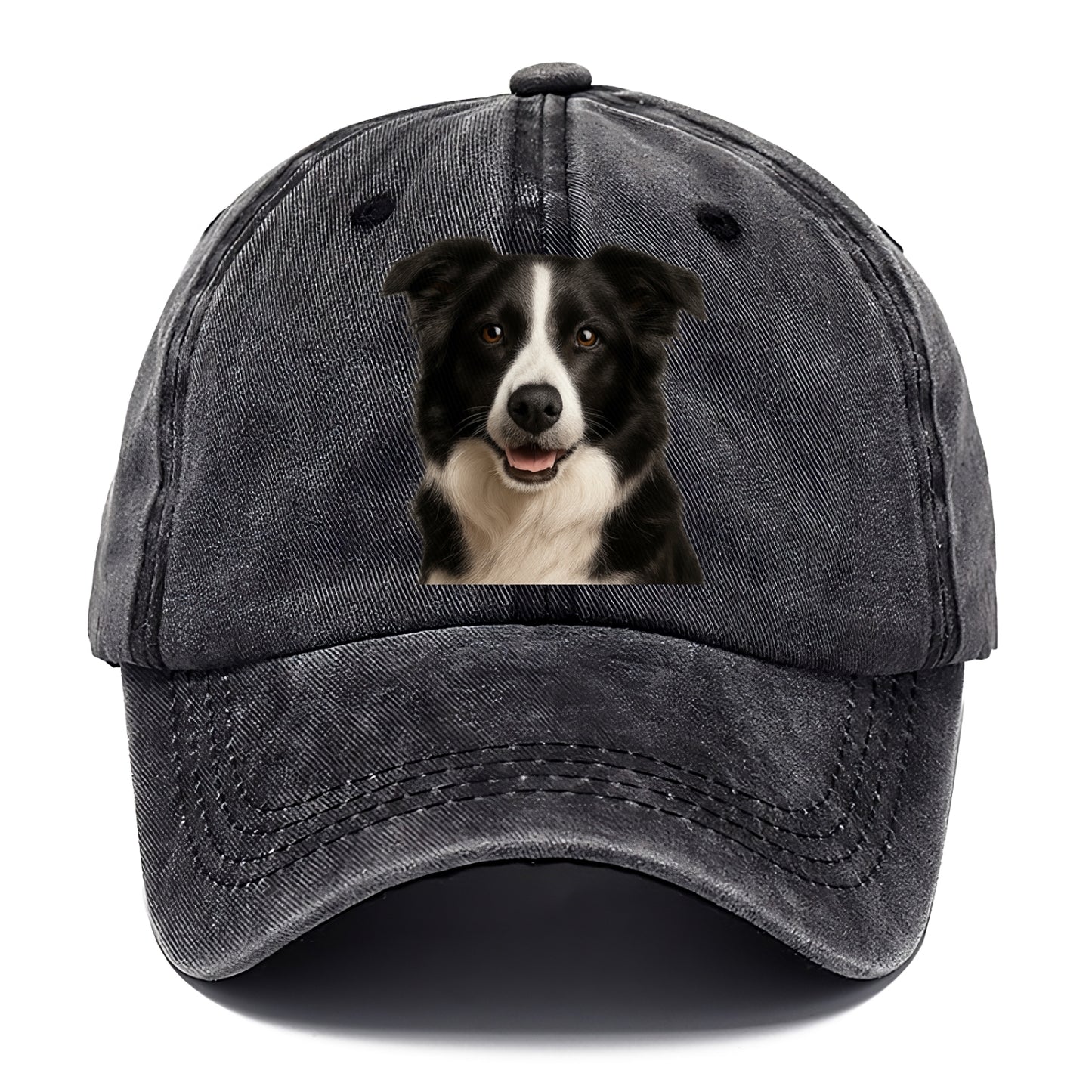 border collie: agile mind, loyal heart Hat
