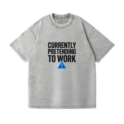 currently pretending to work Hat