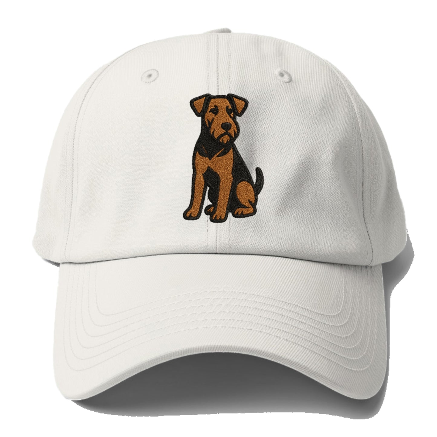 Airedale Terrier Black And Tan Design Hat