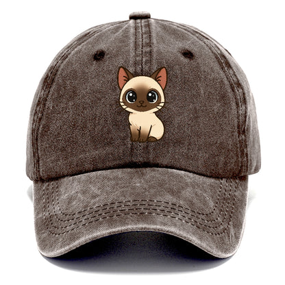 chocolate-point-siamese-elegant-charm Hat