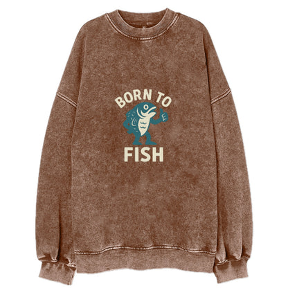 born to fish Hat