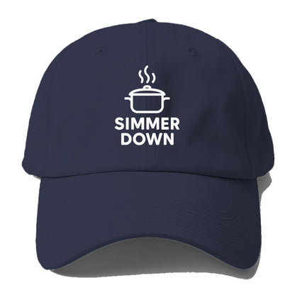 simmer down relax Hat