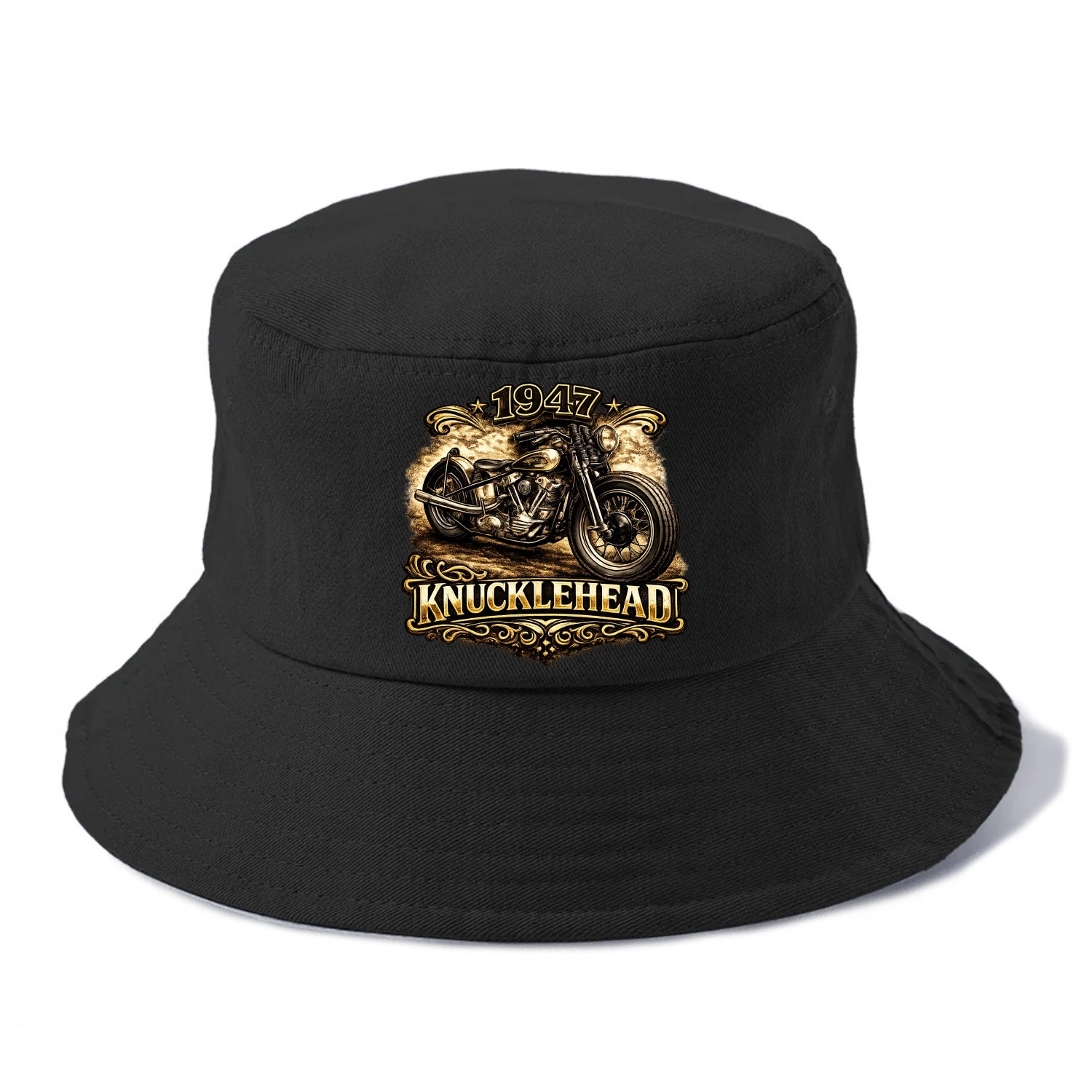 1947 Knucklehead Bobber - Bucket Hat