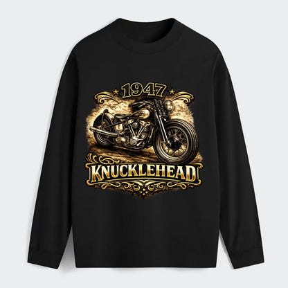 1947 Knucklehead Bobber - Classic Long Sleeve Shirt