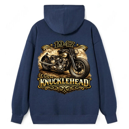 1947 Knucklehead Bobber - Classic Pullover Hoodie