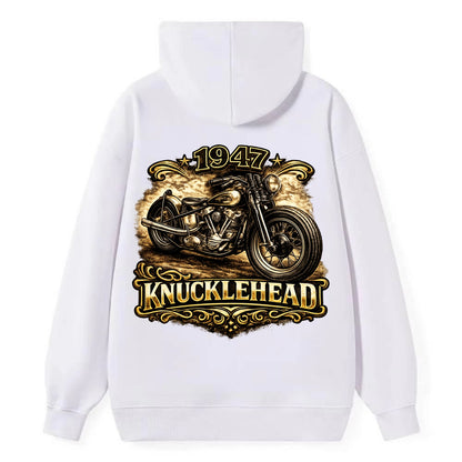 1947 Knucklehead Bobber - Classic Pullover Hoodie