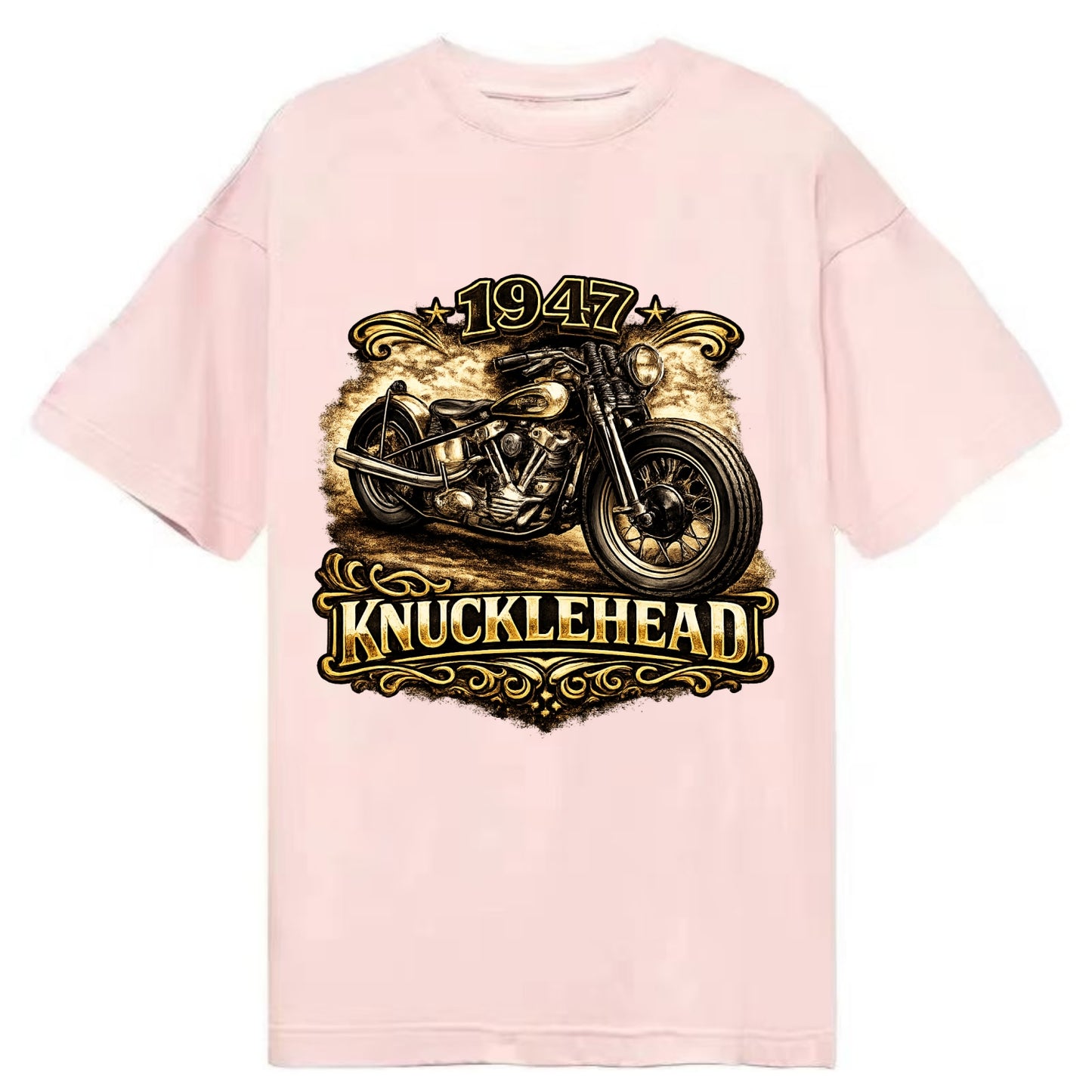 1947 Knucklehead Bobber - Classic T-shirt