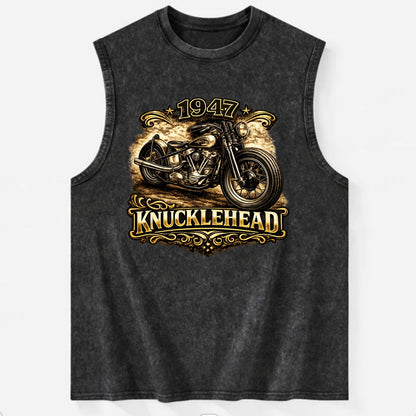 1947 Knucklehead Bobber - Vintage Washed Tank