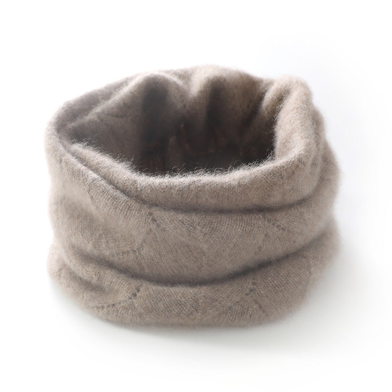100% Pure Cashmere Knit Neck Warmer Snood