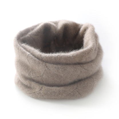 100% Pure Cashmere Knit Neck Warmer Snood
