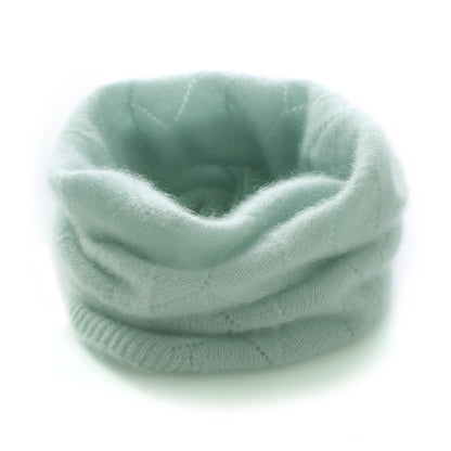 100% Pure Cashmere Knit Neck Warmer Snood