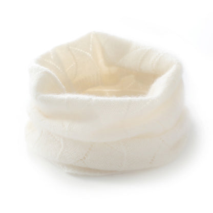 100% Pure Cashmere Knit Neck Warmer Snood