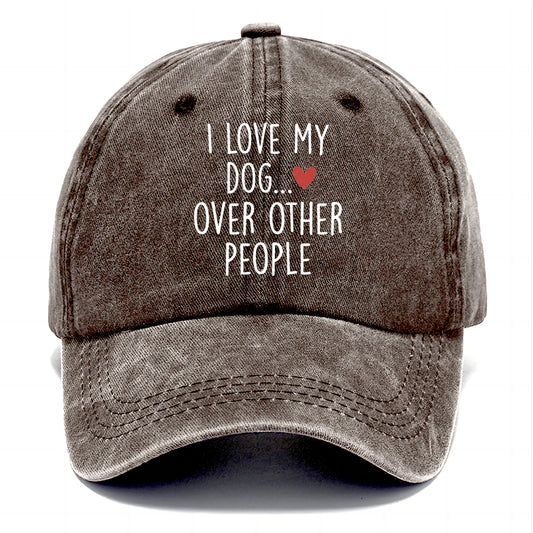 Like Dog Over Other Classic Cap