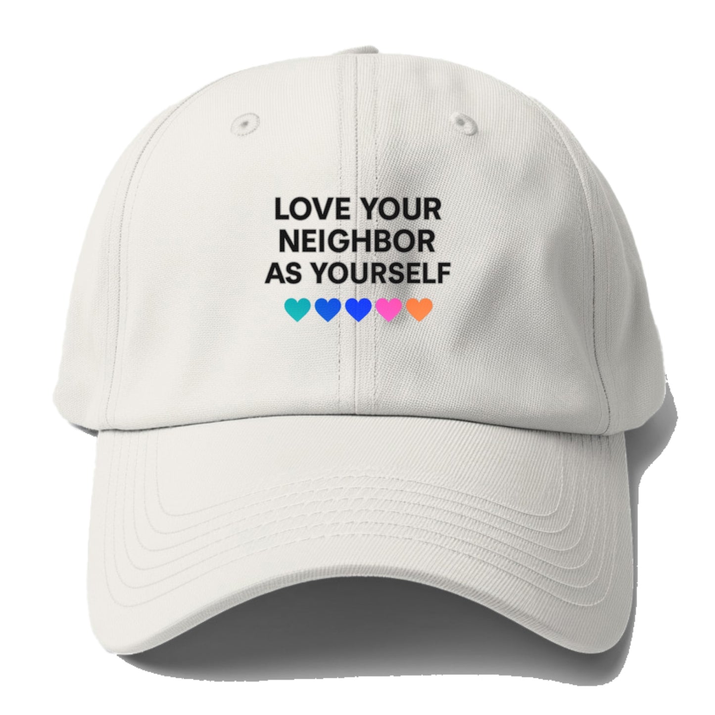 inspirational religious with lgbtq  pride Hat