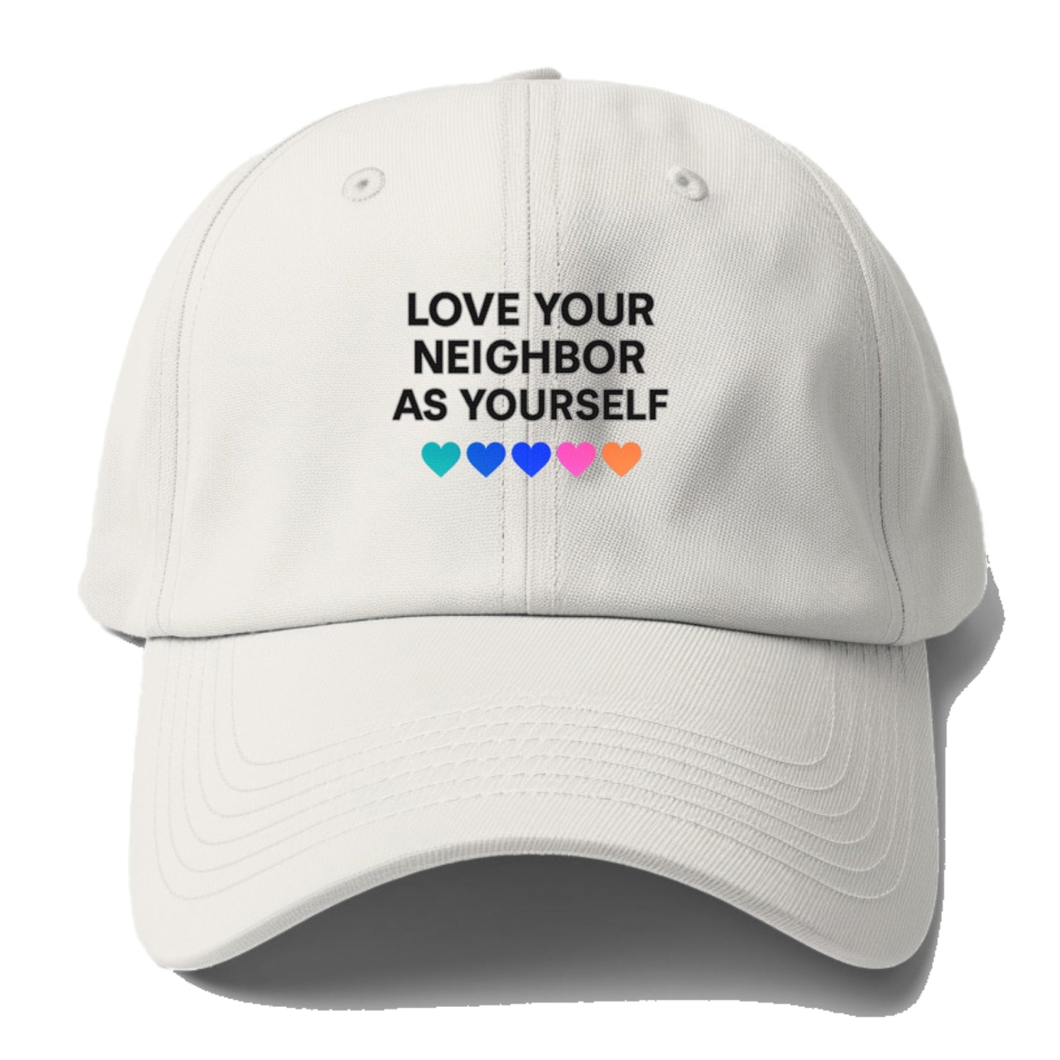 inspirational religious with lgbtq  pride Hat