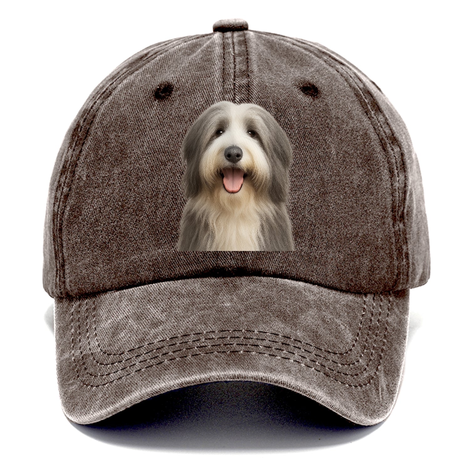 bearded collie: whimsical wanderer Hat