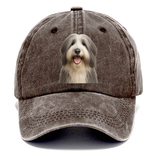 Bearded Collie: Whimsical Wanderer Classic Cap