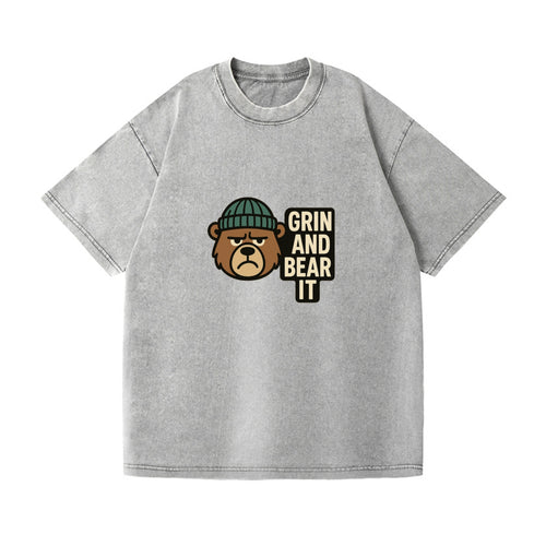 Grin And Bear It Vintage T-shirt
