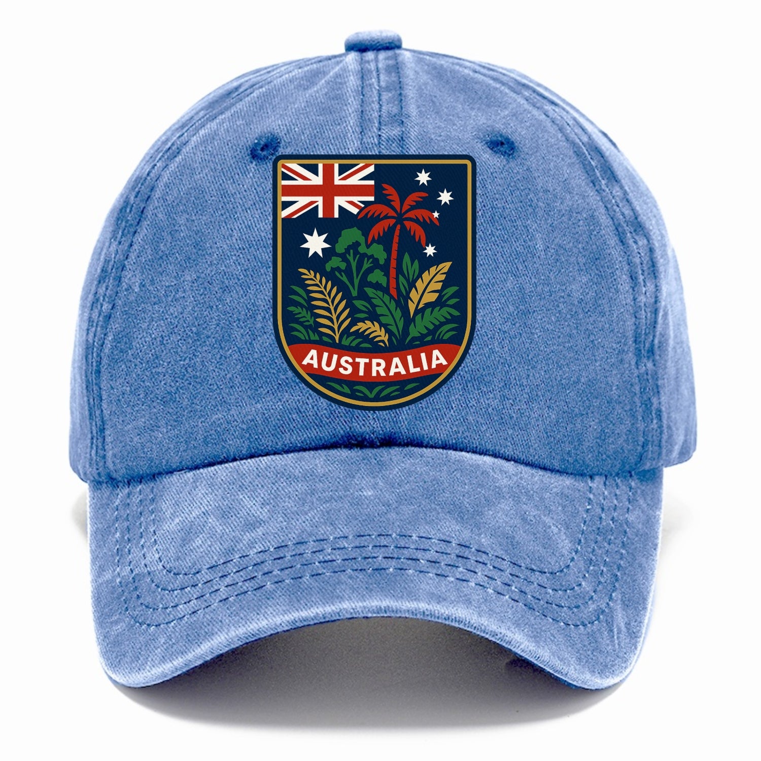 Australian Travel Badge Hat