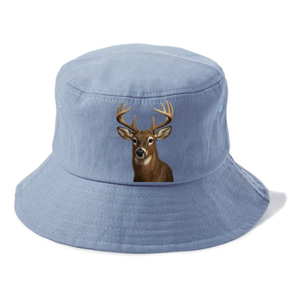 deer portrait design Hat