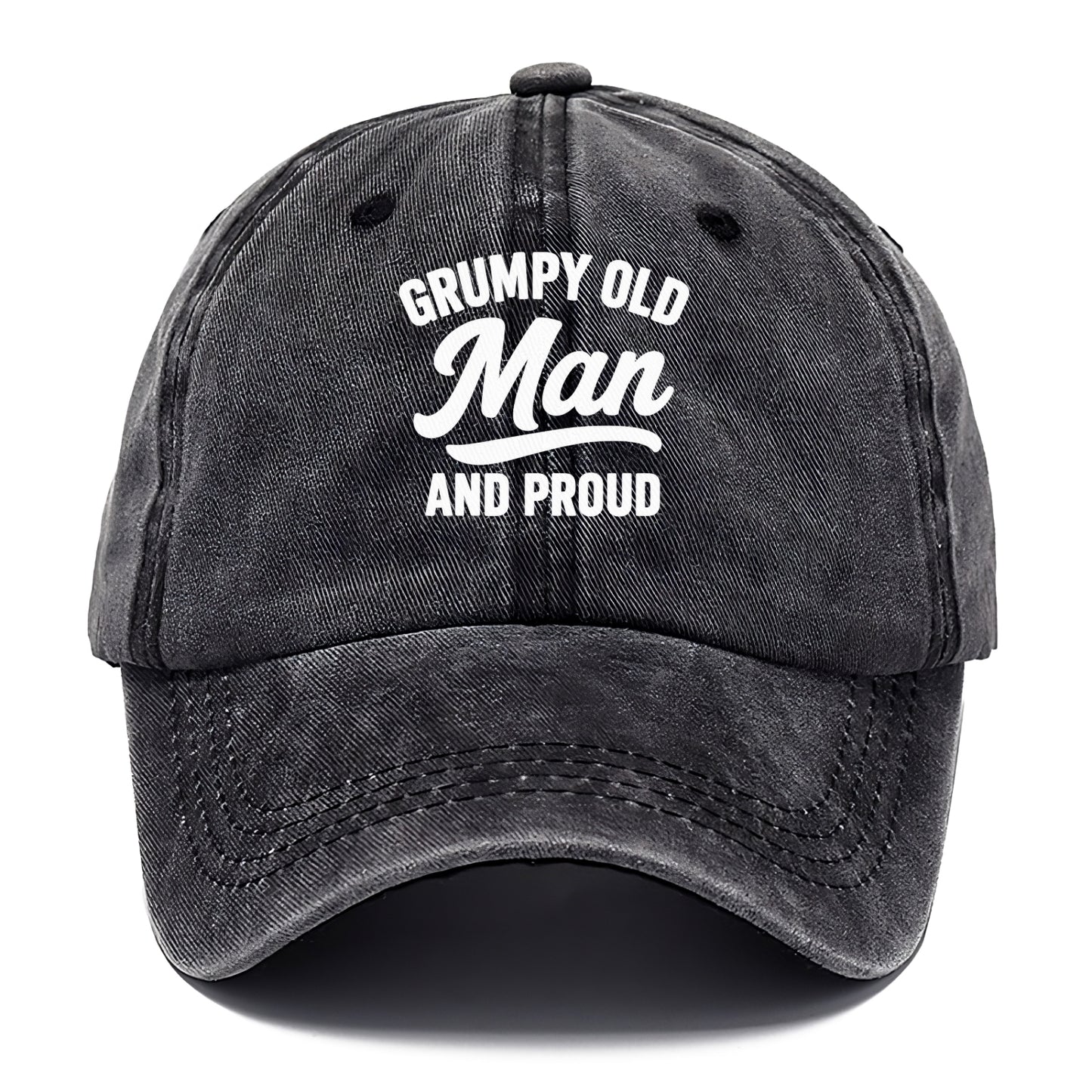 grumpy old man and proud Hat