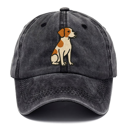 Brittany Spaniel Orange And White Design Hat