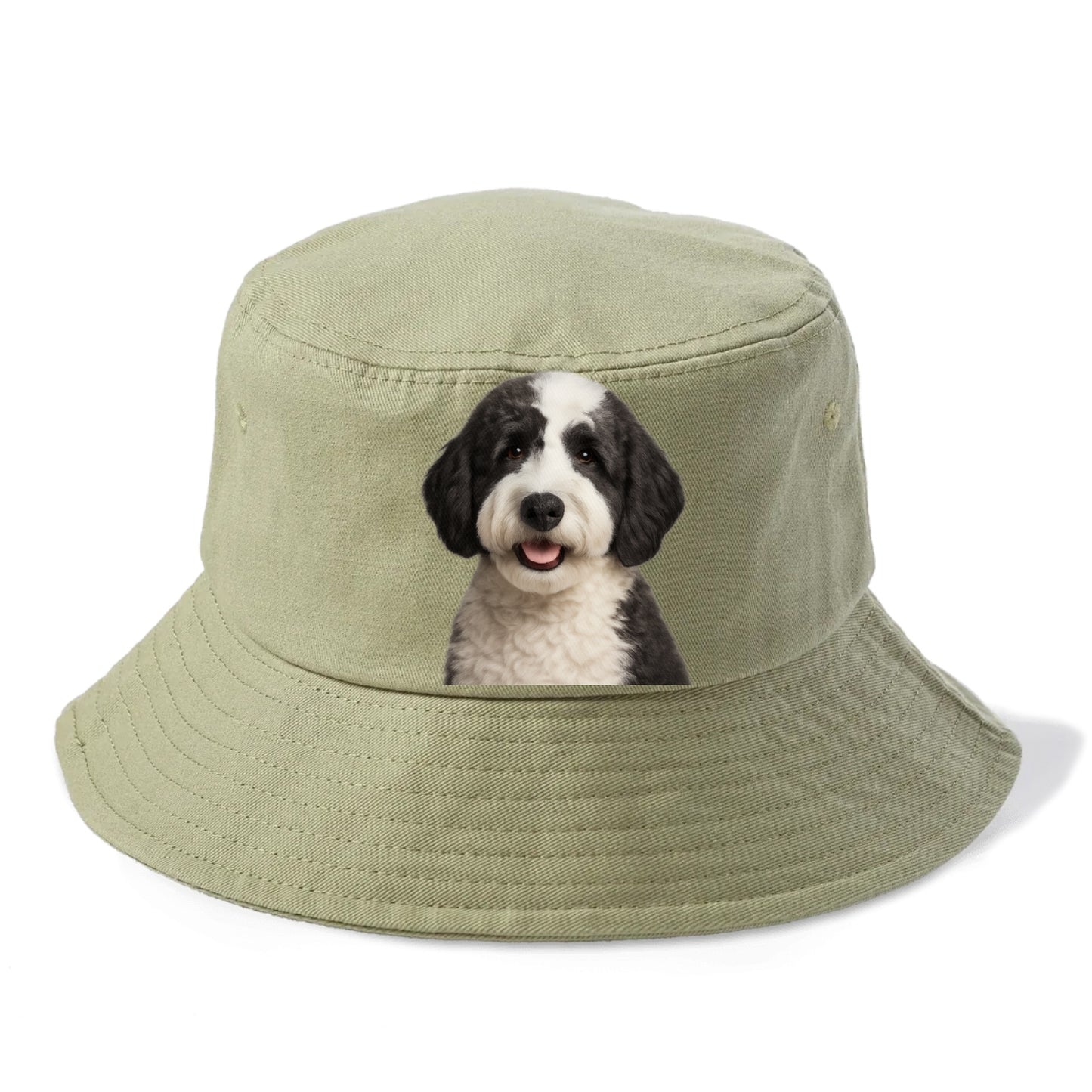 sheepadoodle portrait design Hat