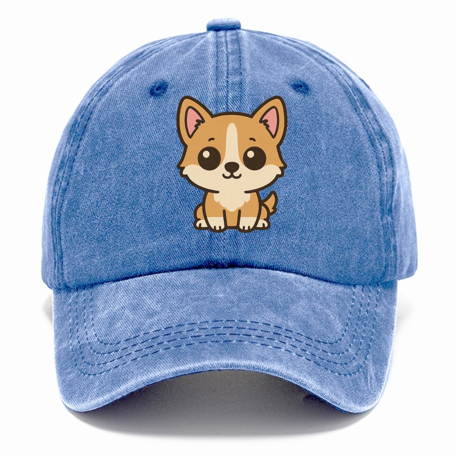 charming-corgi-wagging-heart Hat