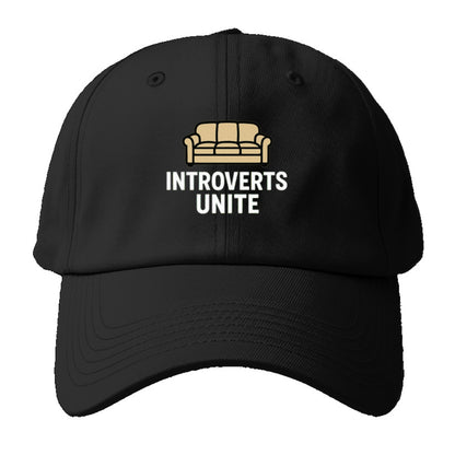 introverts unite couch Hat