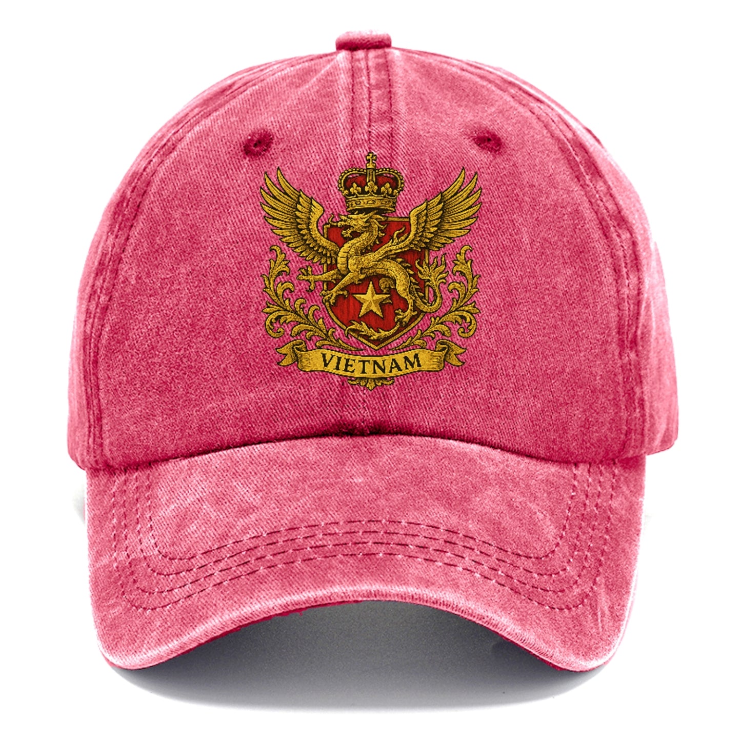 heraldic-emblem-with-dragon-and-text Hat