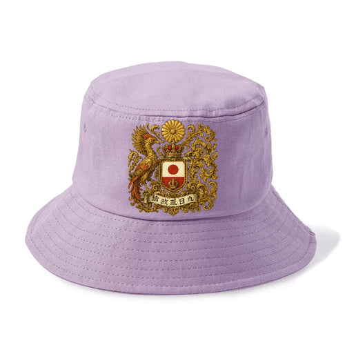 Heraldicemblemjapaneseinspired Bucket Hat