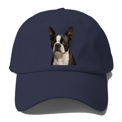 boston terrier portrait design Hat